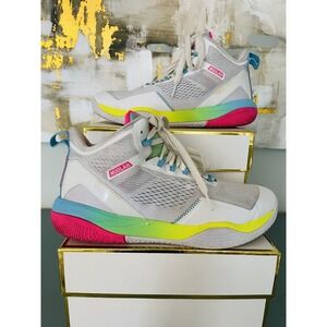 Moolah Kicks Neovolt Pro Mid Neon‎ Glo Y2K Pack BBall Shoes. Women's 10.5
